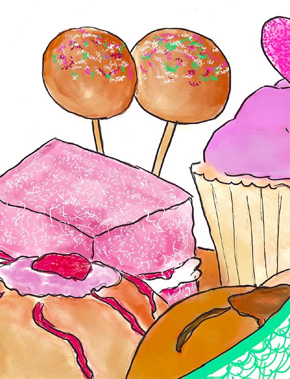 50 sweet treat gift tag