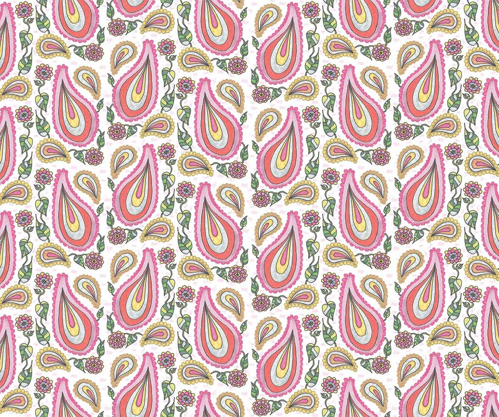 paisley floral