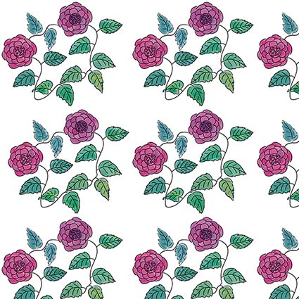 rose motif